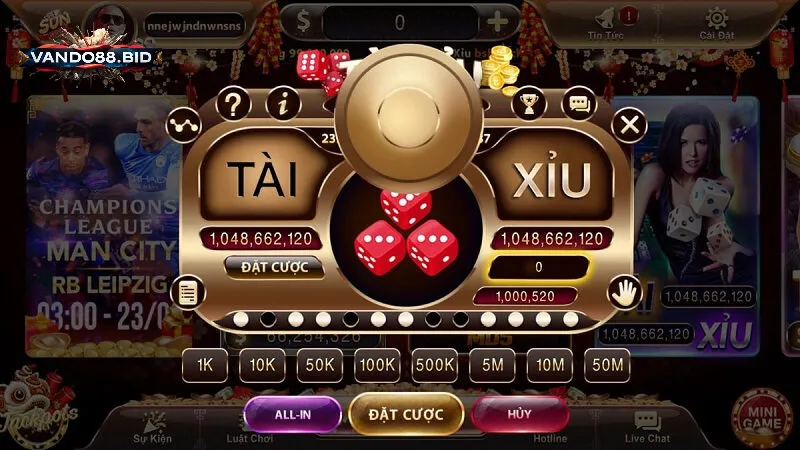 Số Liệu Và Dẫn Chứng Về Sức Hút Của Vando88 Tài Xỉu